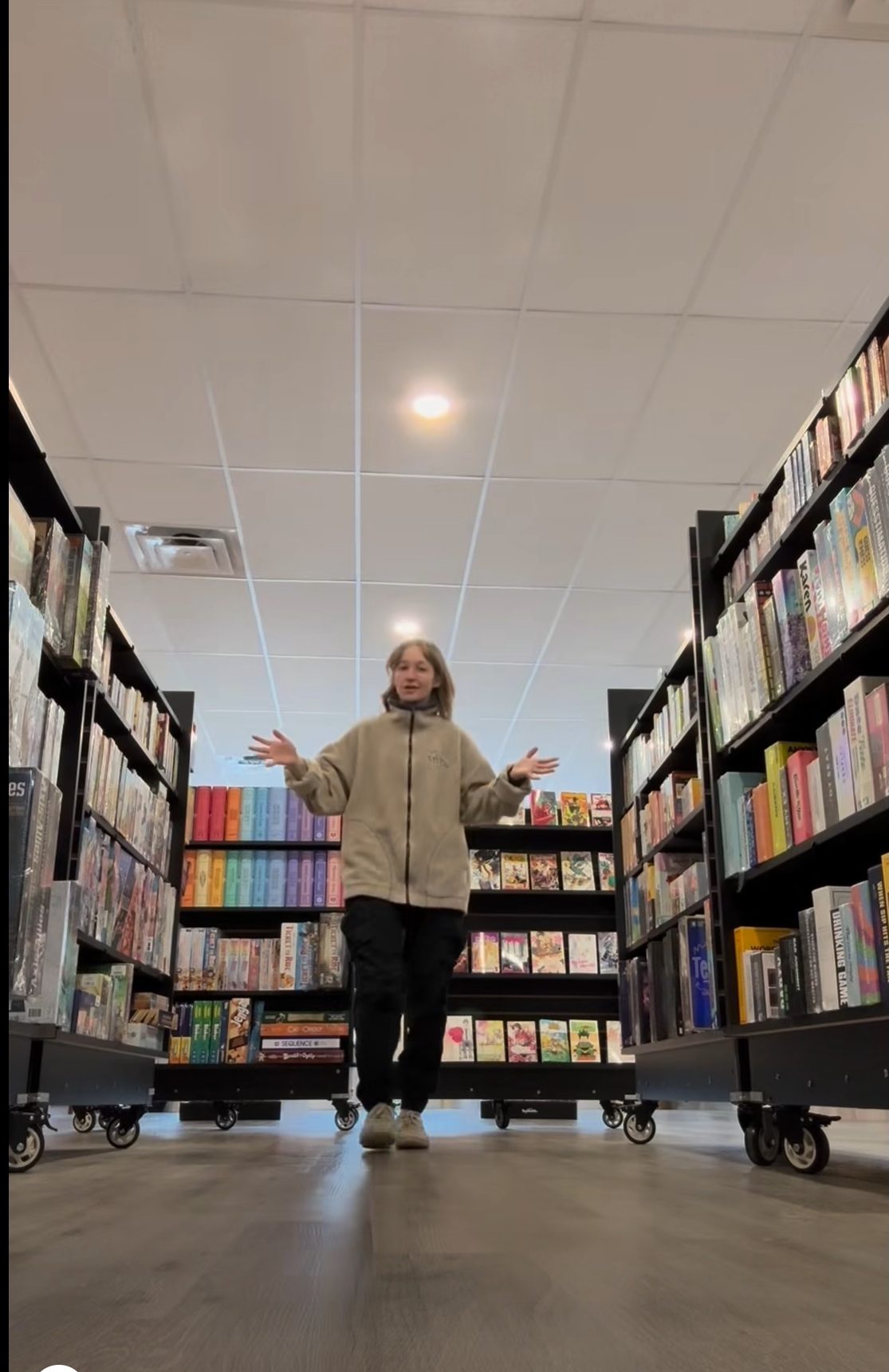 Sanctuary Games Regina showroom aisle