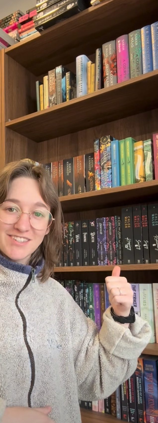 Books and manga shelves in Regina